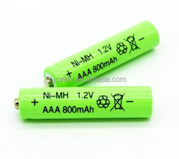 Ni-mh Aaa 800mah 1.2V Battery