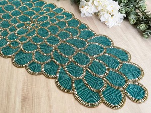 Premium Quality Embroidered <b>Table</b> <b>Runner</b> for <b>Dining</b> <b>Table</b> Decorative Home Hotel Wedding Party <b>Table</b> Cover Available For Sale - Product Image 4