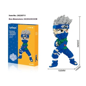 Đồ chơi lắp ráp mô hình hoạt hình tương thích <span class=keywords><strong>Lego</strong></span>, dành cho nam nữ, quà tặng, bán tại quầy hàng - Product Image 2