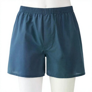 Caleçon Boxer Homme Personnalisé en Coton Satiné Tricoté 100% Coton, ODM, Uni, Décontracté, Taille Mi-Haute, Doux, Ouvert à l'Avant, Séchage Rapide - Product Image 6