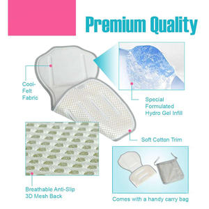 Tapis de refroidissement d'été en gel pour siège auto et poussette pour bébé avec dos antidérapant en maille 3D respirante, siège auto rafraîchissant pour bébé - Product Image 4