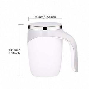 Portable Automatic Magnetic Stirring Eco-Friendly Rechargeable 304 Stainless Steel Electric Coffee Mug <b>Large</b> Capacity Self - Product Image 1