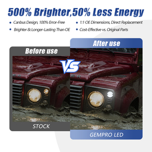 Kit de mise à niveau de feux avant et arrière à LED 10x pour <span class=keywords><strong>Land</strong></span> <span class=keywords><strong>Rover</strong></span> 90/110 <span class=keywords><strong>Defender</strong></span> 1983-2016, éclairage automobile - Product Image 4