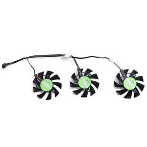 Ventilateur de refroidissement graphique 75MM PLA08015S12HH FD8015U12D GTX 1660 RX5700 RX5700XT pour <span class=keywords><strong>ASUS</strong></span> GTX 1660Ti 1660super RX <span class=keywords><strong>5700</strong></span> <span class=keywords><strong>XT</strong></span> TUF X3 OC - Product Image 2