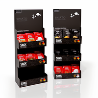 Carton Sucette Présentoir Boîte Pain Chocolat Bar Épices Bonbons Chips Snack Présentoir