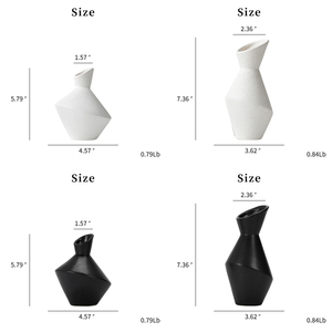 <span class=keywords><strong>Vaso</strong></span> di ceramica decorativo <span class=keywords><strong>bianco</strong></span> arte geometrica eco-friendly da sposa <span class=keywords><strong>porta</strong></span> fiori per arredamento minimalista - Product Image 6