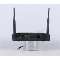 Microphone sans fil UHF SKM9000 CRE Compact True Diversity 2 canaux, portable en plastique/métal pour église, discours et conférences