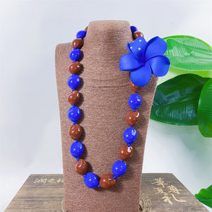 قلادة مكسرات Kukui من hawi-ثقافة هاواي التقليدية لحفلات الزفاف والهدايا - Product Image 4