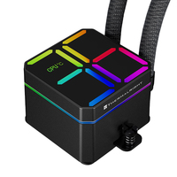 Radiateur à Refroidissement Liquide Thermalright Magic Qube 360 ARGB NOIR avec Écran d'Affichage Numérique, Compatible avec les Processeurs Intel de 14e et 15e Génération