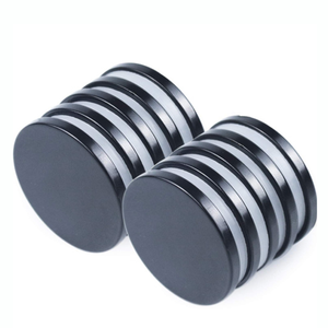 Balin không thấm nước màu đen <span class=keywords><strong>Epoxy</strong></span> tráng thiêu kết Neodymium đĩa Nam Châm Tròn <span class=keywords><strong>NdFeB</strong></span> vĩnh viễn siêu mạnh N52 Nam châm Neodymium - Product Image 4
