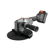 Meuleuse d'angle professionnelle sans balais 40V à entraînement direct, réglable à 360°, pour découpe et meulage, avec rotor externe pour le conditionnement de surface