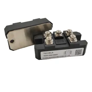 Pont redresseur à trois phases KTZPPont à diodes MDS120A1600V avec dissipateur thermique pour assemblage de générateur de camion réfrigéré