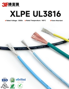 Cable UL3816 AWM con Aislamiento XLPE y Conductor de Cobre Estañado, 3000V, 150°C, Alta Resistencia a la Temperatura, para Equipos Industriales y Automotrices - Product Image 2