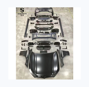 Kit de carrocería para <span class=keywords><strong>BMW</strong></span> 7 series G11 G12 2016-2018 actualización a 19-22 Sport Style contiene parachoques de coche faro capó guardabarros falda lateral - Product Image 2