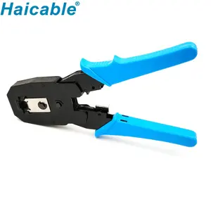 rj45 Cable Second Use Plug Rotary Crimper HT-315 Network Line Crimping Tool With Ratchet