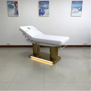Nuevo Diseño, Camilla de Masaje Facial y de Pestañas con 4 Motores para Salón de Belleza y Spa, Camas de Salón, Silla Eléctrica Elevadora para Clínicas - Product Image 3