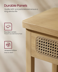 Hiện Đại Boho Phong Cách Hẹp Lối Bảng Với 2 Ngăn Kéo Rắn Gỗ Thông Bền Sofa Giao Diện Điều Khiển Bảng Cho Phòng Khách Đồ Nội Thất Nhà - Product Image 3