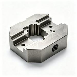 Usinage CNC 5 axes sur mesure OEM pour pièces hexagonales en laiton, acier, aluminium, blocs de fixation de précision, outillage mécanique - Product Image 2