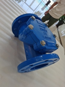 Dn100pn10 डबल फ्लैंज रबर बैठे स्विंग चेक वाल्व - Product Image 6