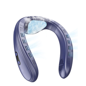 Vendedor superior Personalización Mini Ventilador de cuello de refrigeración Deportes Colgando USB Recargable Silencioso Ventilador enfriador portátil y portátil - Product Image 1