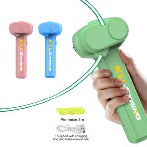 Juguete Luminoso para Exteriores, Lazo de Plástico con Hélice Eléctrica, Disparador de Cuerda, Juguete para Niños Unisex, Directo de Fábrica - Product Image 2