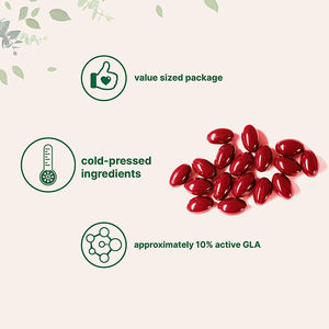 Óleo de Prímula da Noite 1300mg com Black Cohosh para Equilíbrio Hormonal e Suporte à Menopausa 10% GLA 240 Mini-Softgels - Product Image 2