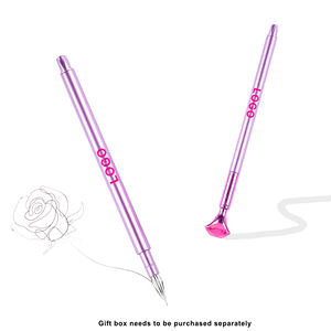 Bolígrafo de Gel de Plástico Promocional Personalizado, con Cristal de Diamante Grande, Recargas de 1.0 mm, Impresión de Logotipo Personalizado, Regalo de Oficina - Product Image 4