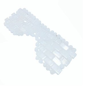 Masque oculaire réutilisable en quartz et jade transparent, qualité supérieure d'usine, prix de gros, pour soins de la peau et massage des paupières. - Product Image 6