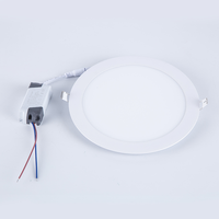 Plafonnier LED Rond Encastré de Haute Qualité 3W 6W 12W 15W 18W Blanc Chaud 6500K