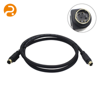 Hochwertiges kunden spezifisches Mini-Din-Verlängerung kabel 3 4 5 6 7 8 9 10-poliges Video kabel von Buchse zu Stecker für elektronische Anwendungen
