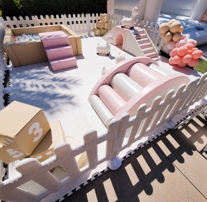 Ensemble de Blocs en Mousse Souple pour Enfants, Aire de Jeu Extérieure et Intérieure, <span class=keywords><strong>Piscine</strong></span> à Balles, Équipement de <span class=keywords><strong>Piscine</strong></span> à Balles, <span class=keywords><strong>Tunnel</strong></span> de Jeu Souple pour Bébé - Product Image 1