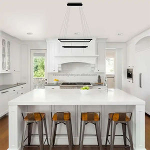 Yaratıcı alüminyum dikdörtgen <span class=keywords><strong>LED</strong></span> kolye ışık droplight SMD avize <span class=keywords><strong>led</strong></span> asılı aydınlatma armatürü ayarlanabilir proje otel için - Product Image 5