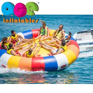 OVNI giratorio inflable para deportes acuáticos, juguete de Verano Divertido, nuevo diseño