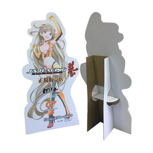 Panneau publicitaire en carton ondulé personnalisé et recyclable pour stand d'exposition, en forme humaine, de dessin animé, grandeur nature, en mousse découpée - Product Image 5