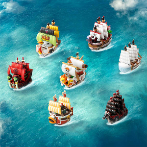 Authentique Popmart Official Store Original One Piece The Grand Line Series Vehicles Series Blind Boxes Figure Toy - Product Image 3