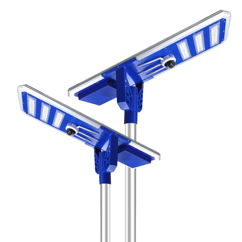 WAKATEK Солнечная 60 Вт все в одном уличная камера CCTV Wi-Fi 4G cctv на солнечной батарее беспроводная уличная лампа lampara светодиодная солнечная