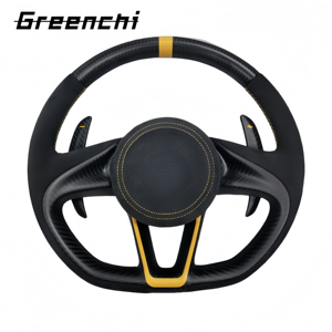 Volante de coche personalizado de fibra de carbono para <span class=keywords><strong>McLaren</strong></span> 720S 570S 570GT 720S 540C 600LT 620R 650S 675LT 12C - Product Image 1