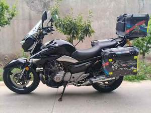 Suzuki GW250 <span class=keywords><strong>Inazuma</strong></span> Nera, Motore Bicilindrico Raffreddato ad Acqua, Touring, Valigie Laterali e Superiori in Alluminio, Barra Anticaduta, Parabrezza, <span class=keywords><strong>Moto</strong></span> Lunga - Product Image 6