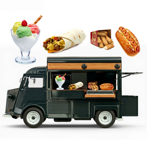 Camion de restauration multifonctionnel avec équipement de cuisine complet, chariot de café électrique personnalisé pour pizzas et hamburgers, remorque alimentaire à vendre - Product Image 1