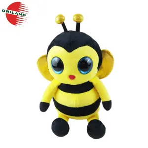 Özel bal arısı oyuncak bumble bee yumuşak oyuncak sevimli arı peluş oyuncak