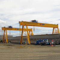 Grue portique à double poutre Goliath européenne pour usine de traitement des métaux