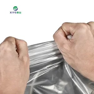 Wholesale Custom Logo Printed Resealable Package Self High Transparent LDPE Plastic Bags