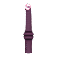 Wasserdichter Ferngesteuerter Freihändiger Teleskopischer Vibrierender Heizender Weiblicher Masturbator Himmelsdurchdringendes Kanonen-Design Modell 037