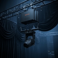 Système d'éclairage cinétique professionnel pour scène, contrôle DMX, treuil, charge utile 60 kg, dispositif de levage universel pour scène, moteur cinétique