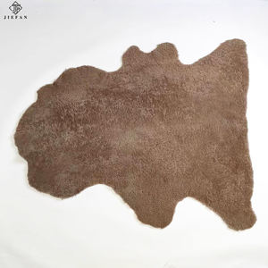 ऑस्ट्रेलियाई कर्ली शेपस्किन कपड़ों के लिए सर्दियों के छोटे बाल ऊन के लिए नरम कच्चे पैटर्न पशु फर कॉलर ऑटो असबाब के लिए - Product Image 2