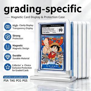 กล่องใส่การ์ดสะสม TCG แบบโปร่งใสสูง ป้องกันรอยขีดข่วน ผลิตจากวัสดุพอร์ซเลน คุณภาพสูง สำหรับการ์ด P SA - Product Image 2