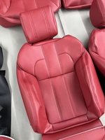 Housses de siège de voiture en cuir PU imperméable sur mesure de haute qualité pour Land Rover Range Rover, texture NAPPA de luxe, pièces de siège