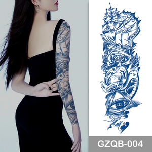 <span class=keywords><strong>Tatuajes</strong></span> Temporales de <span class=keywords><strong>Brazo</strong></span> Completo Semipermanentes con Diseños <span class=keywords><strong>Tribales</strong></span> al por Mayor, Resistentes al Agua, No Tóxicos, con Tinta de Jugo, <span class=keywords><strong>para</strong></span> <span class=keywords><strong>Hombres</strong></span> y Mujeres - Product Image 2