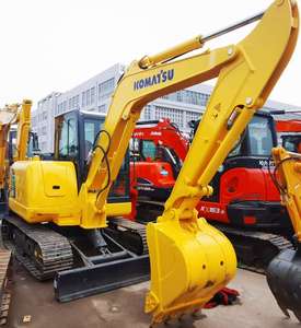 Escavatore cingolato mini <span class=keywords><strong>Komatsu</strong></span> PC56 usato da 5 tonnellate, molto richiesto, per uso agricolo - Product Image 4