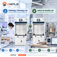 Hotte de laboratoire sans conduit avec filtre à formaldéhyde pour le contrôle des vapeurs chimiques, équipement de filtration des fumées OEM ODM personnalisé B2B